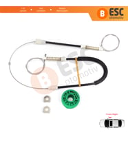 Audi A6 C4 4A 1994-1998 100 C4 4A 4/5 Kapı 4A0837462 İçin Elektrikli Ön Sağ Cam Kriko Tamir Seti