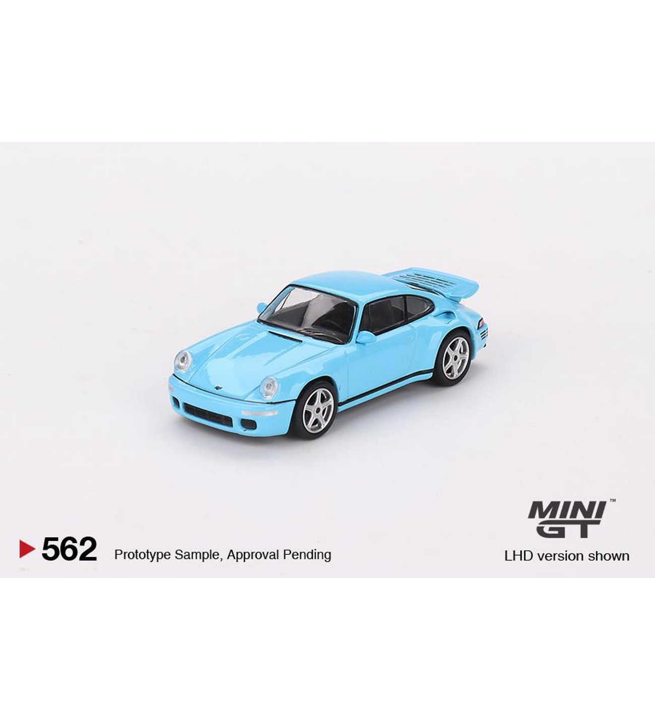Mini GT RUF CTR Anniversary Bayrisch Himmelblau - 562