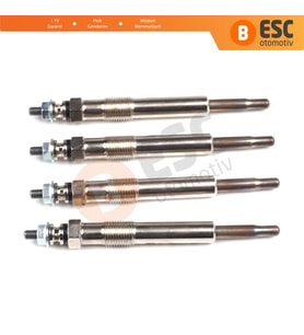 Ford 1.8 İçin 4 Adet Isıtma Bujisi GX96, XS4U6M090AB, GN993