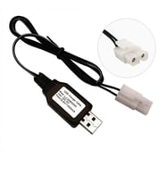 pilelistore 9.6V NI-CD / NI-MH Oyuncak Bataryası USB Şarj Kablosu