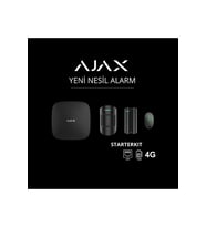 AJAX Starterkit 4G Alarm Seti Siyah