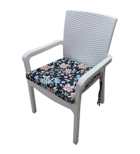 MİRZADE 6 Adet Duck Bezi Rattan Minderi-eltm-prm 111089 v002
