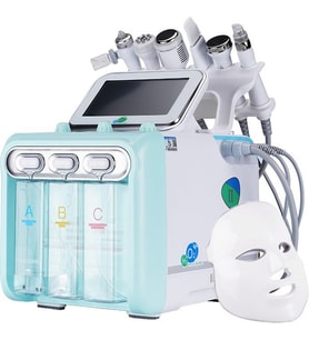 HYDRAFACİAL H2 O2 MULTI POLAR 7 RENK LED MASKELİ
