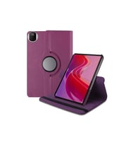 Huawei Honor Pad X7 360 Tablet Deri Kılıf - Mor