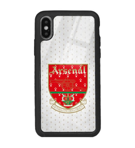 iPhone X Retro Arsenal Tasarımlı Glossy Telefon Kılıfı