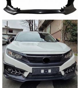 Honda Civic FC5 Turbo Ön Ek 🚘  Dayanıklı Plastik, Sportif Tasarım, Kolay Montaj (Standart)