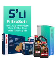 BOSCH Ford Mondeo 2.0 Dizel Filtre Bakım Seti Motul Motor Yağlı (2015-2018) 5 Li