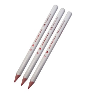 Faber Castell Jumbo Başlık Kalemi Kırmızı Yazar - 3 adet