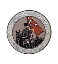 ATATÜRK - ATIN ÜSTÜNDEKİ TÜRK'TÜR , TÜRK DEĞİLSE YÜKTÜR  - Arma - TPU Patch
