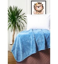 Tiny Wellsoft Bebek - Çocuk Battaniyesi Indigo Mavi 100x150 Cm