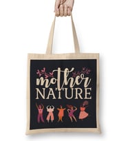 Girl Power Mother Nature Bez Çanta Uzun Saplı