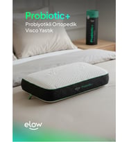 Probiotic+ Flat Visco Ortopedik Yastık, 60x40x12