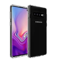 Buff Galaxy S10 ile Uyumlu Air Hybrid Kılıf Smoke Black