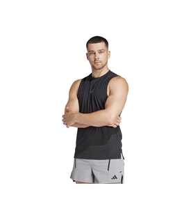 adidas D4T Tank Erkek Antrenman Atleti IK9726 Siyah