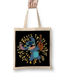 Happy Stitch 01 Bez Çanta Uzun Saplı