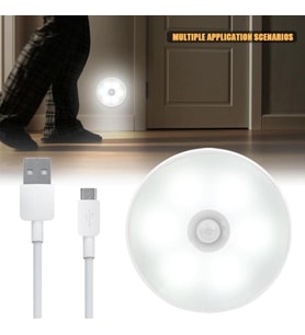 HAREKET SENSÖRLÜ USB ŞARJLI LED IŞIK LAMBA