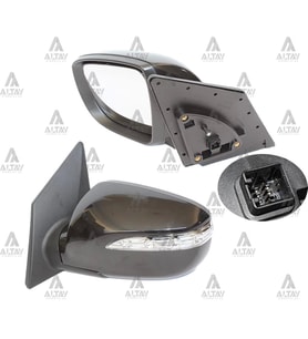 Ayna Dış Dikiz Ix-35 2010-2015 Elektrikli Sinyalli Isıtmalı Sol (Oem No:876102Y070)