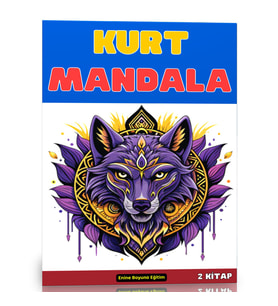 Kurt MANDALA Boyama Kitap Seti (2 Kitap)