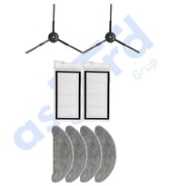 Roidmi Eve - Eve Plus Uyumlu 2 Yan Fırça 2 Filtre 4 Mop PKT-iasgf0000670