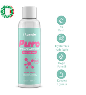 İntimateline Puro Hyaluronic 100 ml Kayganlaştırıcı Jel