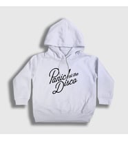 Presmono Unisex Çocuk Beyaz Rare To Die Panic! at the Disco Kapüşonlu Sweatshirt 73438tt (Beyaz)