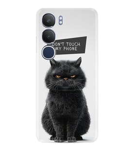 Vivo Y19S Kılıf Boutique Baskılı Resimli Don't Touch Cat Pcode -011