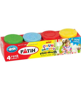 Fatih Oyun Hamuru Mini 4 Lü Set 50074 (Karışık)
