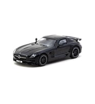 1/64 Model Araç Benz SLS AMG Coupé Black Series Black Metallic - Singapore Special Edition