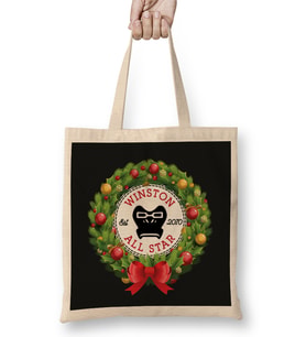 Christmas All Star Overwatch Winston Wreath Bez Çanta Uzun Saplı