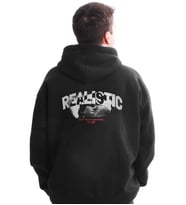 Realistic Siyah Sweatshirt