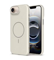 Microsonic Apple iPhone 16e Kılıf MagLeather Pro Bej (Bej)