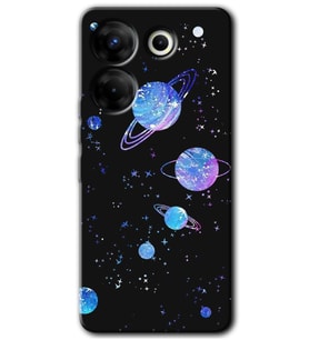 Tecno Camon 20 Pro 5G Kılıf HD Desen Baskılı Kılıf - Samanyolu Galaksi