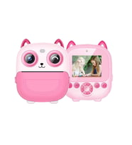 Torima CMR-21 Pembe Dijital Video Kayıt Fotoğraf Çocuk Kamerası Termal Resim Kağıt Baskılı Yazıcı
