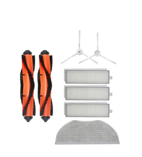 Xiaomi Vacuum Mop 2in1 Essential (MJSTG1) Robot Süpürge Uyumlu 8'li Yedek Parça Seti