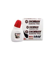 Snowman Beyaz Tahta Kalemi Mürekkebi 30 Cc Kırmızı (12 Li Paket)