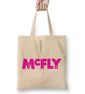Mcfly Logo Bez Çanta Uzun Saplı