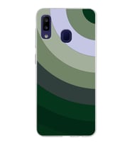 Samsung Galaxy M10s Kapak Renk Cümbüşü Tasarımlı Şeffaf Silikon Kılıf