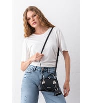 Just Polo Kadın Nova Mini Charmlı Ayarlanabilir Askılı El ve Omuz Çantası
