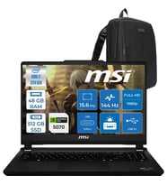 MSI Cyborg 15 Max C13WG-070XTR Intel Core I7 13620H 48GB Ddr5 512GB SSD Geforce RTX5070 100W Gddr7 8gb Freedos 15.6" IPS Fullhd (1920X1080) 144Hz Oyuncu Bilgisayarı 070XTRF22 + Zetta Çanta