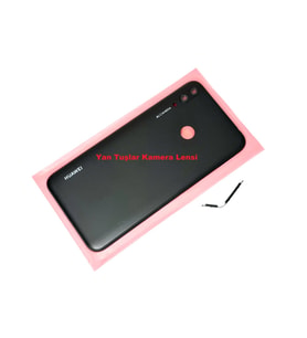 Tkgz Huawei Uyumlu Y7 2019 Kasa Arka Pil Batarya Kapağı SİYAH