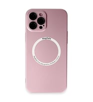 Apple İphone 12 Pro Kılıf Jack Magneticsafe Lens Silikon - Rose Gold