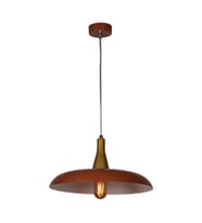RİOLİGHT RETRO,RUSTİK,VİNTAGE KAHVERENGİ CAFE,ODA,MUTFAKLAR İÇİN 1XE27 DUY TEKLİ METAL SARKIT AVİZE