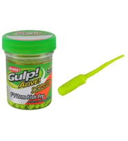 Berkley Gulp Alive Fish Fry 2cm LRF Silikonu Chartreuse
