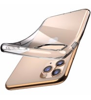 iPhone 11 Pro Max Kamera Korumalı Şeffaf Silikon Kılıf