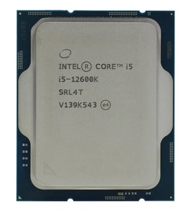 INTEL CORE i5 12600K 20MB 10çekirdekli O/B UHD VGA 1700p 125w Kutusuz+Fansız