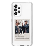 Samsung Galaxy A32 Uyumlu Brooklyn 99 Tasarımlı Şeffaf Telefon Kılıfı