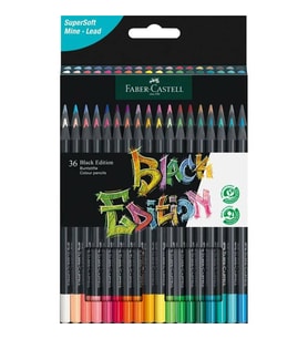 Faber Castell Black Edition Kuru Boya Kalemi 36 Renk