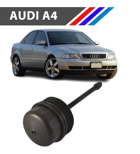 Audi A4 1.9 TDI Yağ Filtresi Muhafaza Kapağı İthal 2000 - 2008 M1747-7