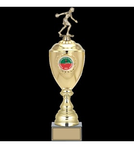 ODAK KUPA - Figürlü Kupalar - Bowling Kadın Figürlü Kupalar FG-079 B - 47 cm
