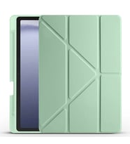 Galaxy Tab A9 Kılıf Zore Tri Folding Kalem Bölmeli Standlı Kılıf